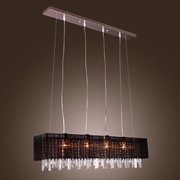 Moderni Contemporary Island Crystal Muut metalliriippuvalaisin