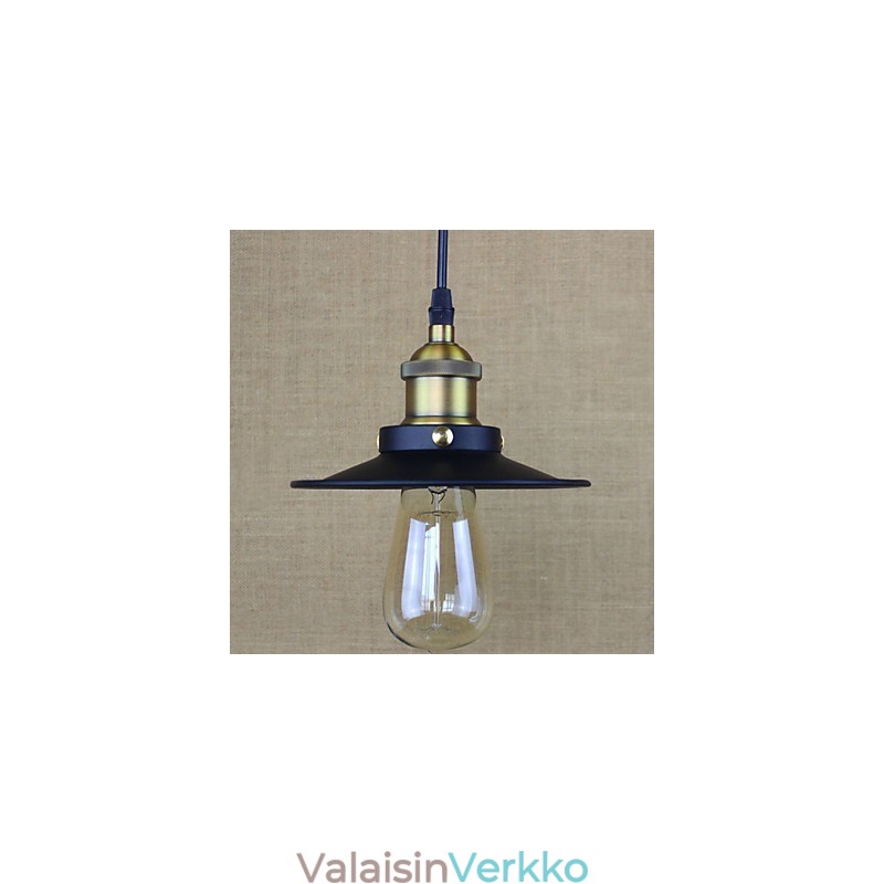 Amerikkalainen maalaistyylinen ultraminiatyyri retro teollinen yksinkertainen pieni riippuvalaisin