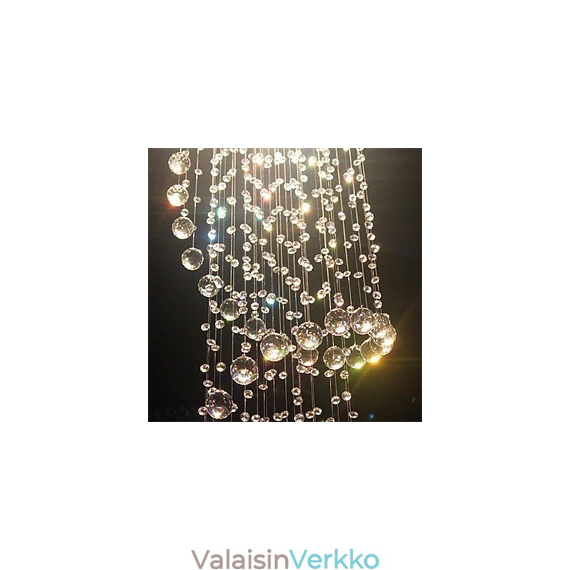 Kattokruunu Crystal Luxury Modern 4 valoa