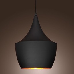 Riippuvalaisin Retro Vintage Tom Dixon Design Musta