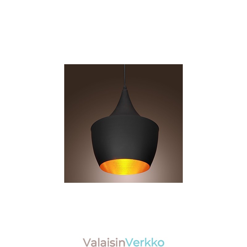 Riippuvalaisin Retro Vintage Tom Dixon Design Musta