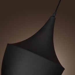 Riippuvalaisin Retro Vintage Tom Dixon Design Musta