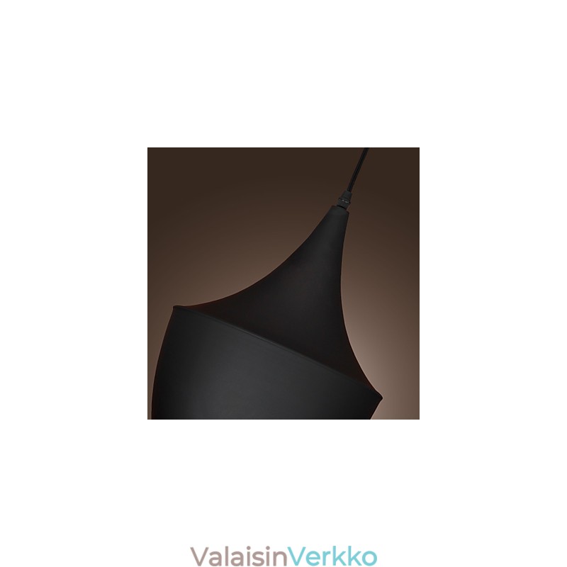 Riippuvalaisin Retro Vintage Tom Dixon Design Musta