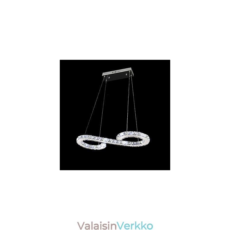 Moderni nykyaikainen kristallikromimetalliriippuvalaisin