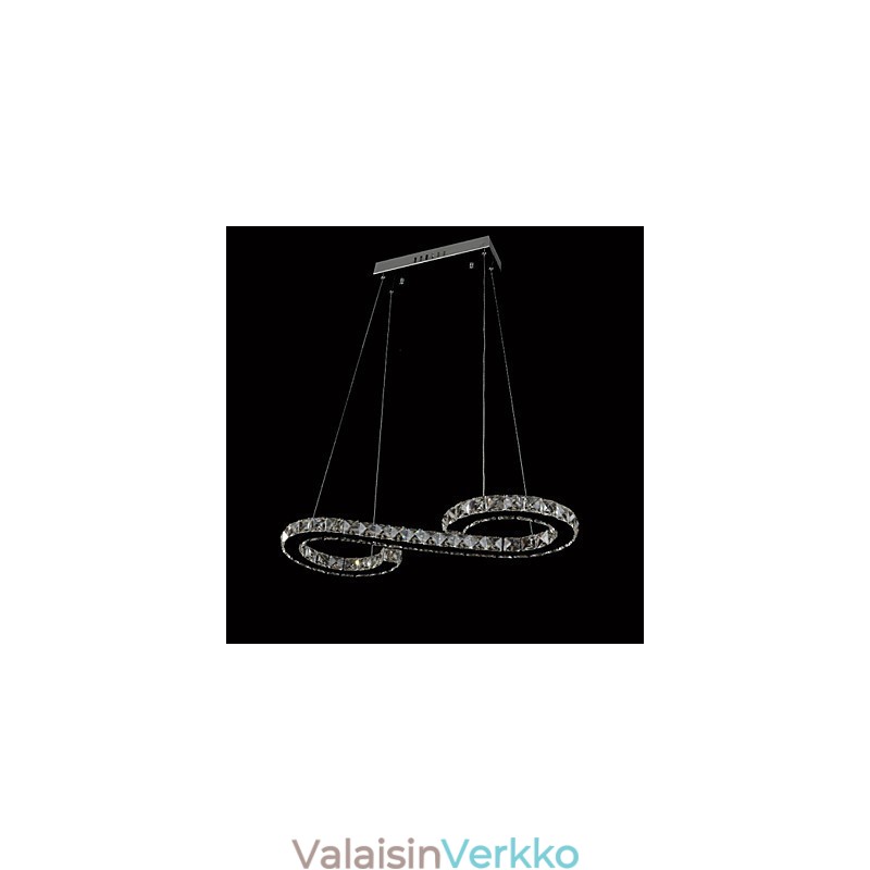 Moderni nykyaikainen kristallikromimetalliriippuvalaisin