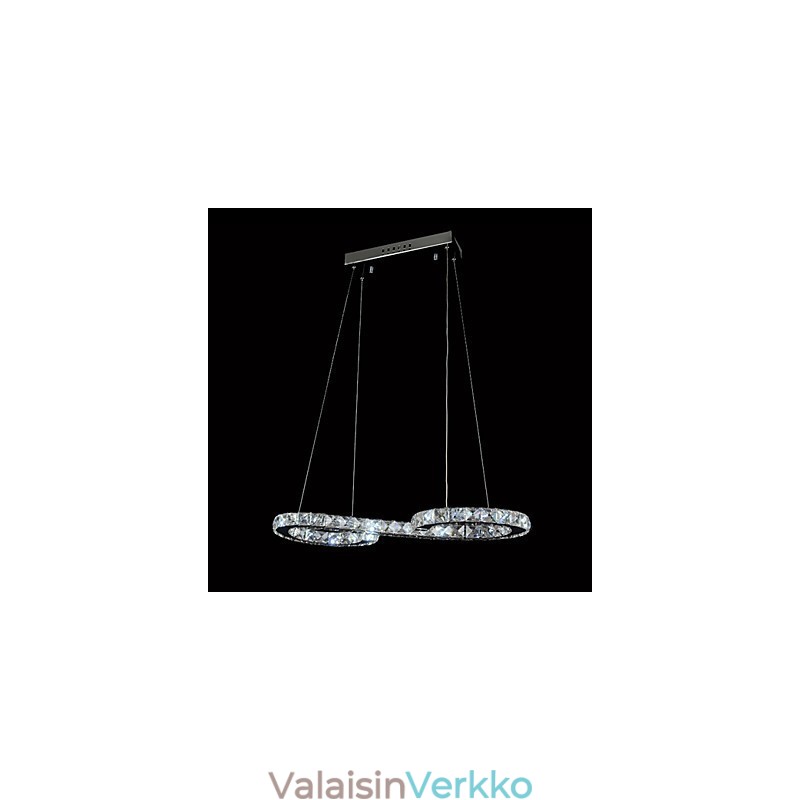 Moderni nykyaikainen kristallikromimetalliriippuvalaisin