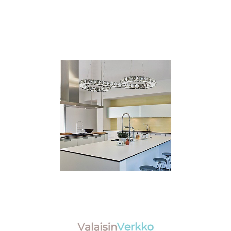 Moderni nykyaikainen kristallikromimetalliriippuvalaisin
