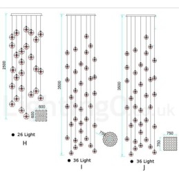Creative Engineering Stage Meteorer Crystal Ball -riippuvalo