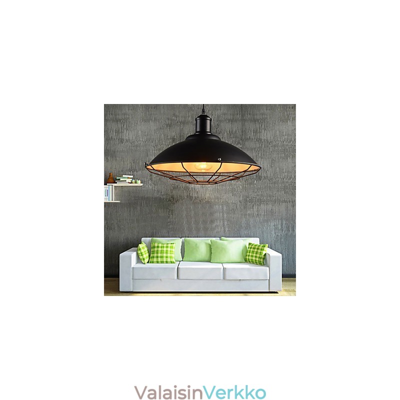 Retro teollinen riippuvalaisinkruunu