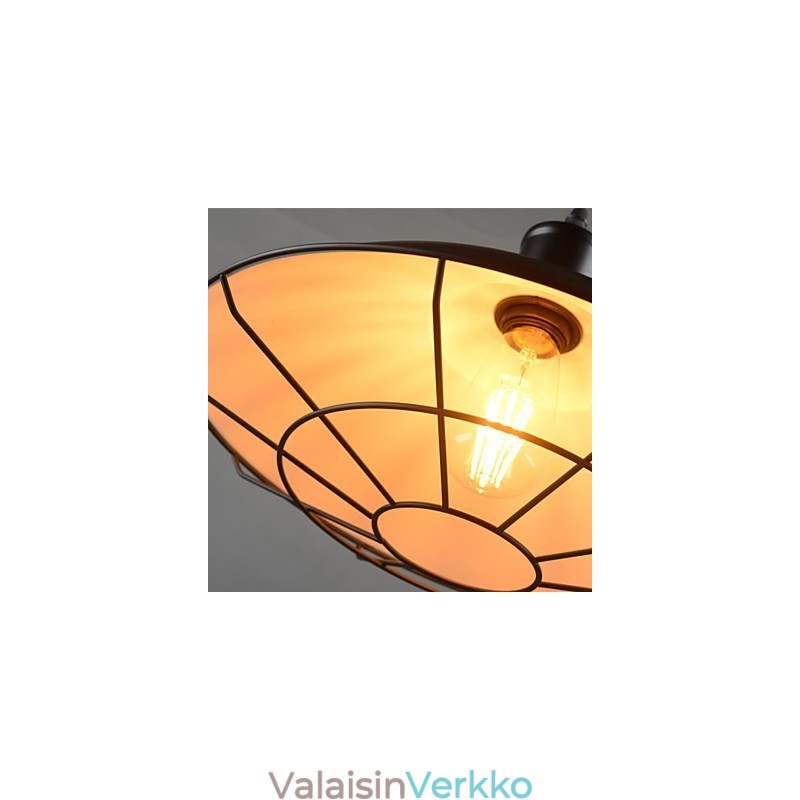 Retro teollinen riippuvalaisinkruunu