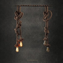 Pendant Lights 2 Lights Teollinen tuuli palauttaa muinaisia tapoja on kahvilatiskin luova pistorasia