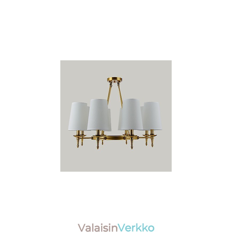 8 valoa Moderni ja nykyaikainen koristeellinen design riippuvalaisinperhe