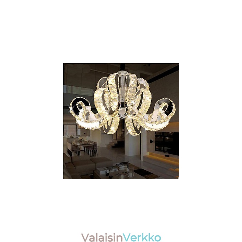 Kristalliriippuvalaisin Tophams-lamppu