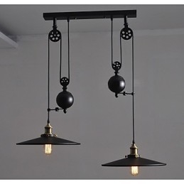 Creative metalliriippuvalaisin Moderni riippuvalaisimet Cafe-riippuvalaisin