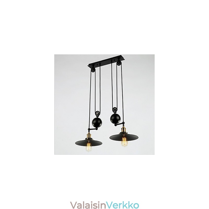 Creative metalliriippuvalaisin Moderni riippuvalaisimet Cafe-riippuvalaisin