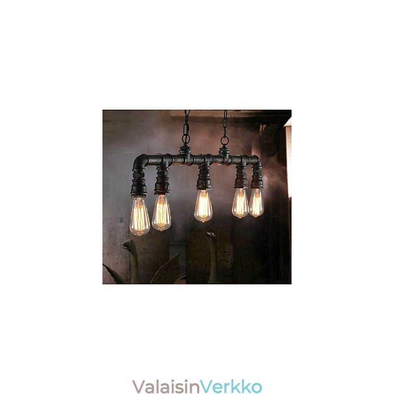 Perinteinen Klassinen Vintage Lyhty Country Retro Mini Style Maalaus Metal Riipus Valoruokailu