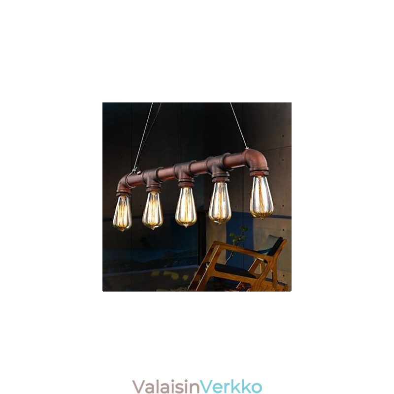 American Country Industrial Porch Loft Conduit Droplight