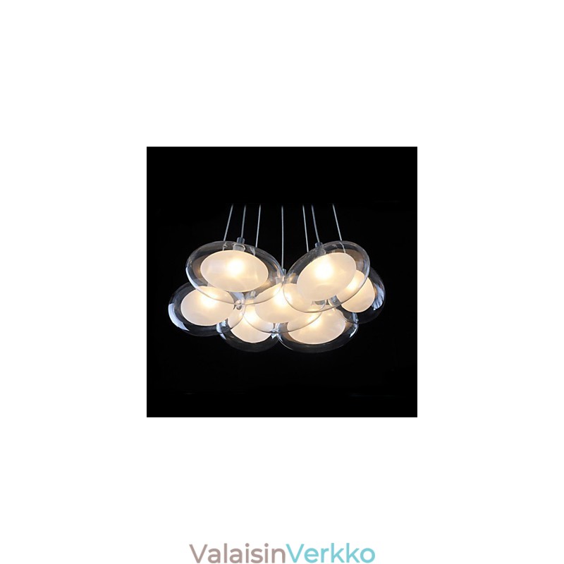 Moderni nykyaikainen kromimetalliriippuvalaisin
