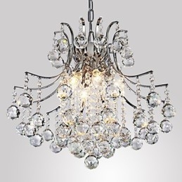 Riippuvalaisin Ylellinen moderni Crystal Living 6 valoa