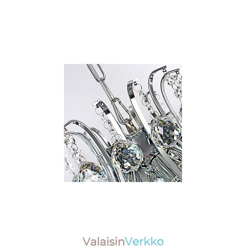 Riippuvalaisin Ylellinen moderni Crystal Living 6 valoa