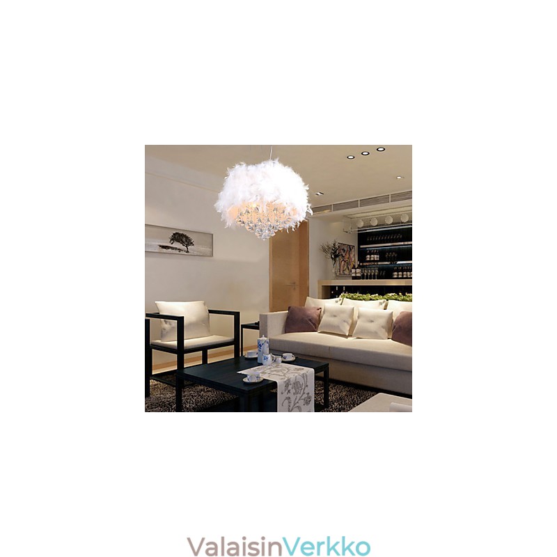 Moderni nykyaikainen rumpukristalli-minityyppinen galvanoitu riippuvalaisin