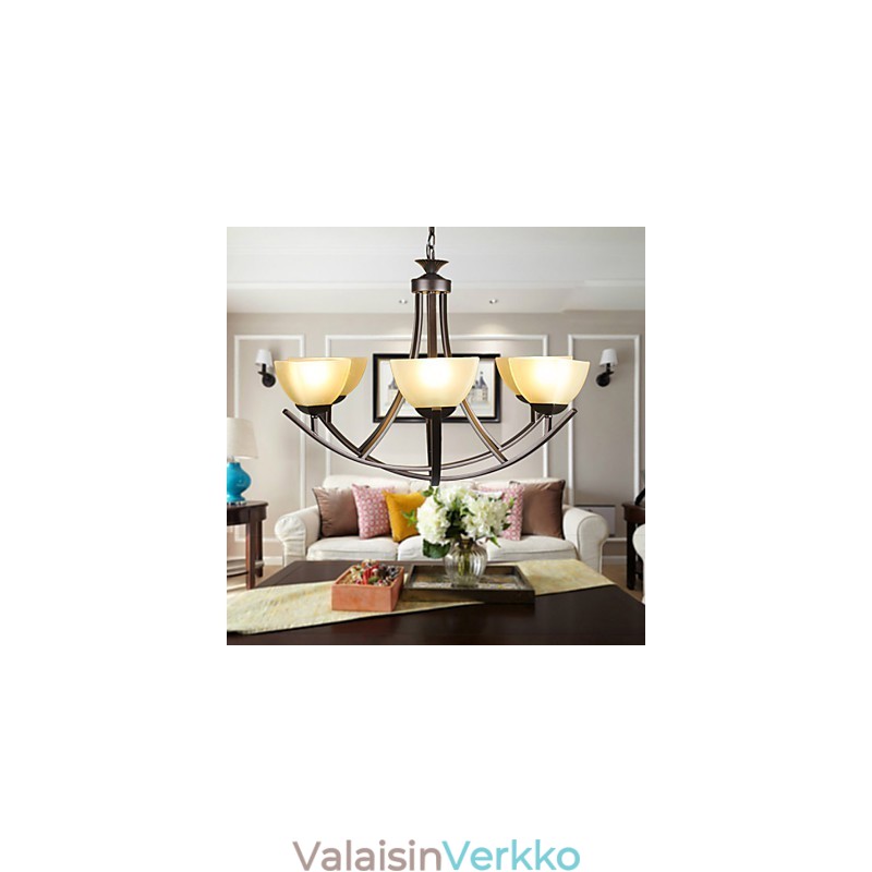 Ylellinen riippuvalaisin maalaismainen valaistus