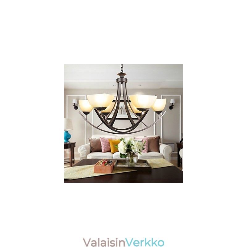 Ylellinen riippuvalaisin maalaismainen valaistus