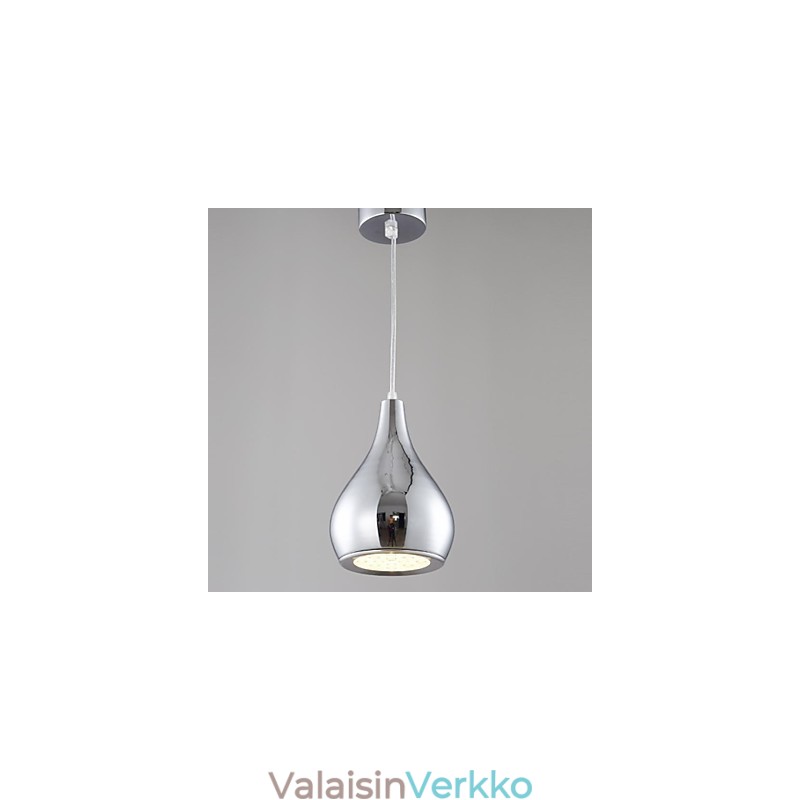 Moderni nykyaikainen maapallo galvanoitu metalliriippuvalaisin
