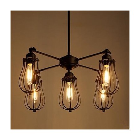 Amerikkalainen teollisuus palauttaa muinaisia tapoja takorautagreippiä 5 Head Droplight Amerikkalainen teollisuus palauttaa muinaisia tapoja takorautagreippiä 5 Head Droplight