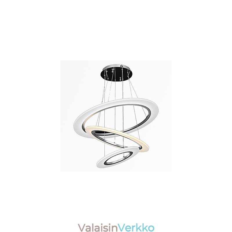 Akryyliriippuvalaisinkruunu kattovalaisin DIY-muodolla