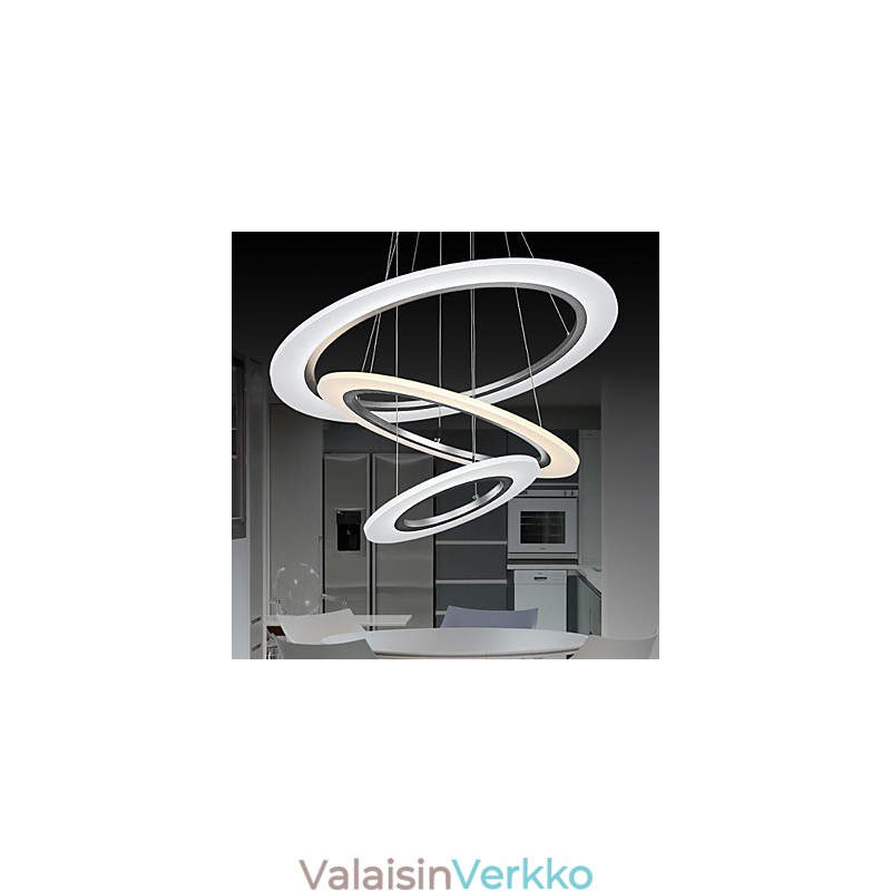 Akryyliriippuvalaisinkruunu kattovalaisin DIY-muodolla