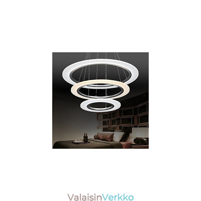 Akryyliriippuvalaisinkruunu kattovalaisin DIY-muodolla