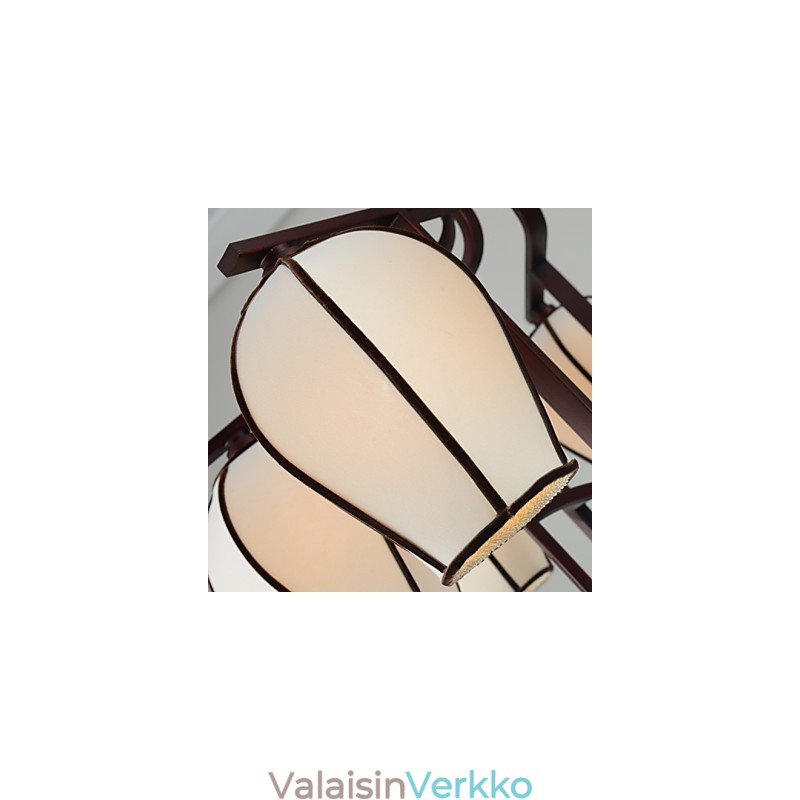 Rustic Lodge Vintage Mini Style Galvanoitu metallikattokruunu