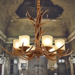 Kattokruunu Pendant Light Vintage Resin