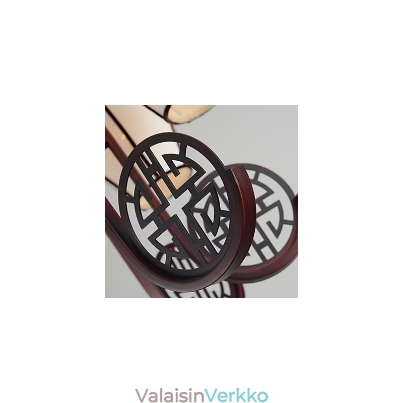 Rustic Lodge Vintage Mini Style Galvanoitu metallikattokruunu