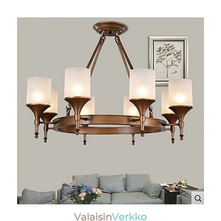 Retro pastoraalinen takorautainen kattokruunu