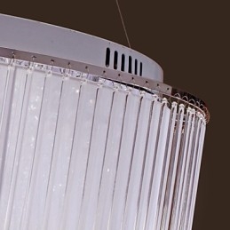 Moderni nykyaikainen rumpukristalli galvanoitu riippuvalaisin