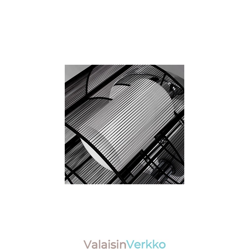 Kattovalaisin Moderni muotoilu 2 valoa musta