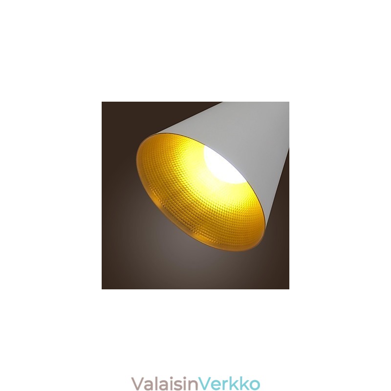 Moderni nykyaikainen retromaalaus metalliriippuvalaisin
