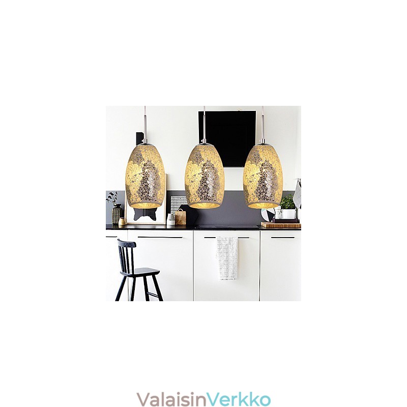 Perinteinen klassinen vintage-maalaus metalliriippuvalaisin