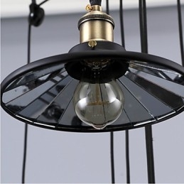 Riippuvalot Vintage 3 Lights ST64 Polttimo Mukana ylös ja alas järjestelmä