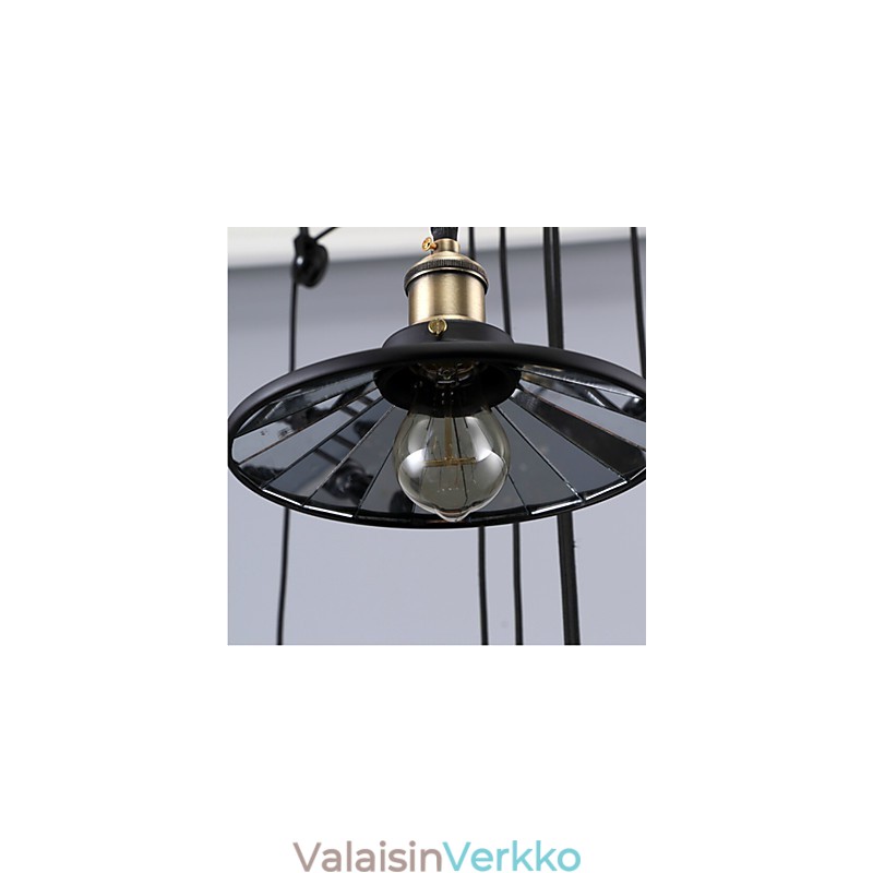 Riippuvalot Vintage 3 Lights ST64 Polttimo Mukana ylös ja alas järjestelmä