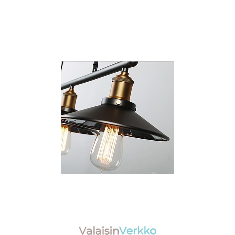 Riippuvalot Vintage 3 Lights ST64 Polttimo Mukana ylös ja alas järjestelmä