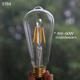 Riippuvalot Vintage 3 Lights ST64 Polttimo Mukana ylös ja alas järjestelmä