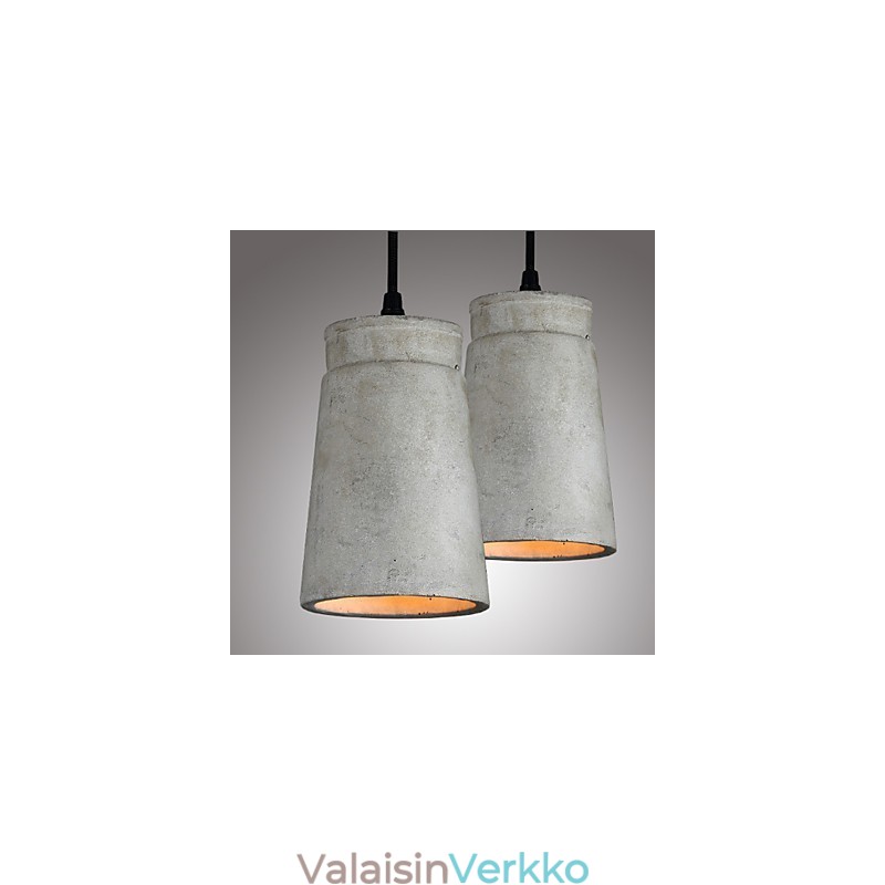 Pohjoismainen minimalistinen Retro-riippuva sementtilamppu Vintage-valaisin