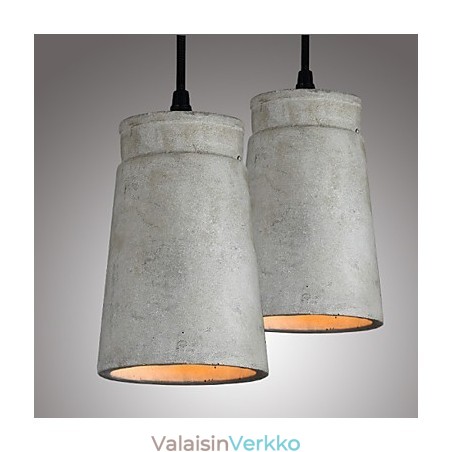 Pohjoismainen minimalistinen Retro-riippuva sementtilamppu Vintage-valaisin