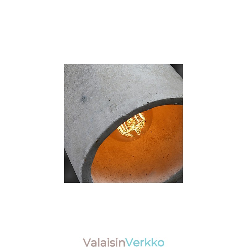 Pohjoismainen minimalistinen Retro-riippuva sementtilamppu Vintage-valaisin