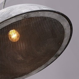 Lampunvarjostin musta takorautainen kattokruunu Industrial Warehouse Cafe Kannen varjostin kattokruunu