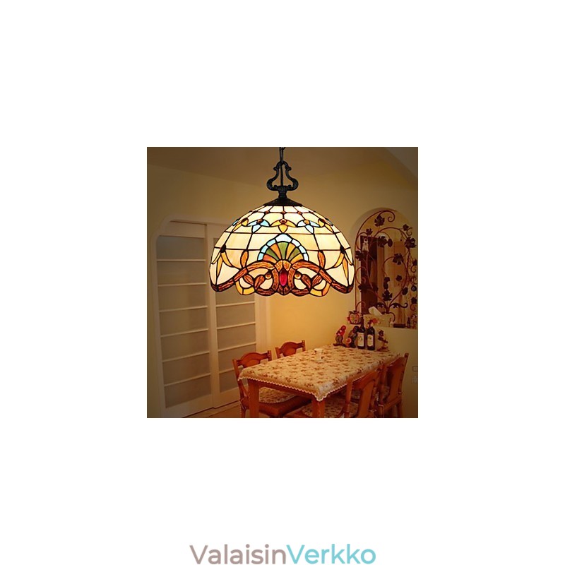 1 metrin eurooppalainen pastoraalilamppu Creative Art Glass -pieni pistorasia