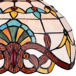 1 metrin eurooppalainen pastoraalilamppu Creative Art Glass -pieni pistorasia